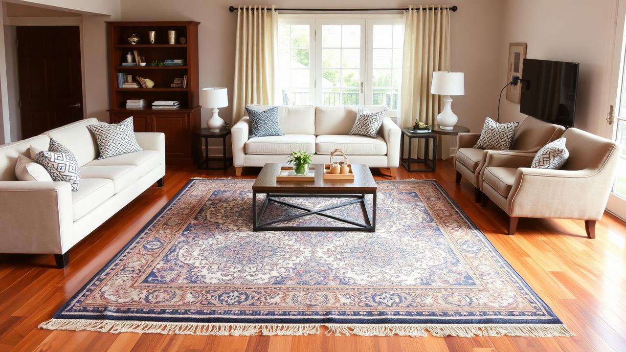 How to Choose the Right Rug Size: An Interior Design Guide